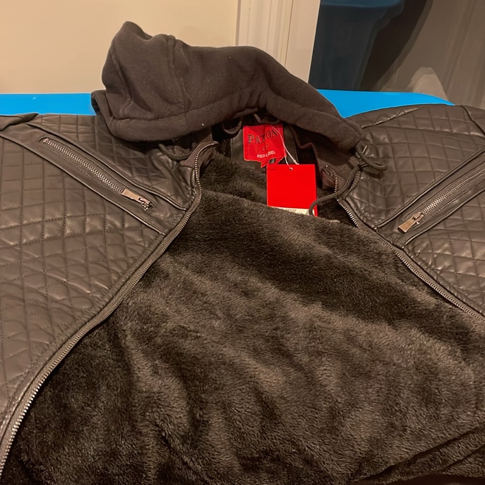 Men Black Jacket - image 2